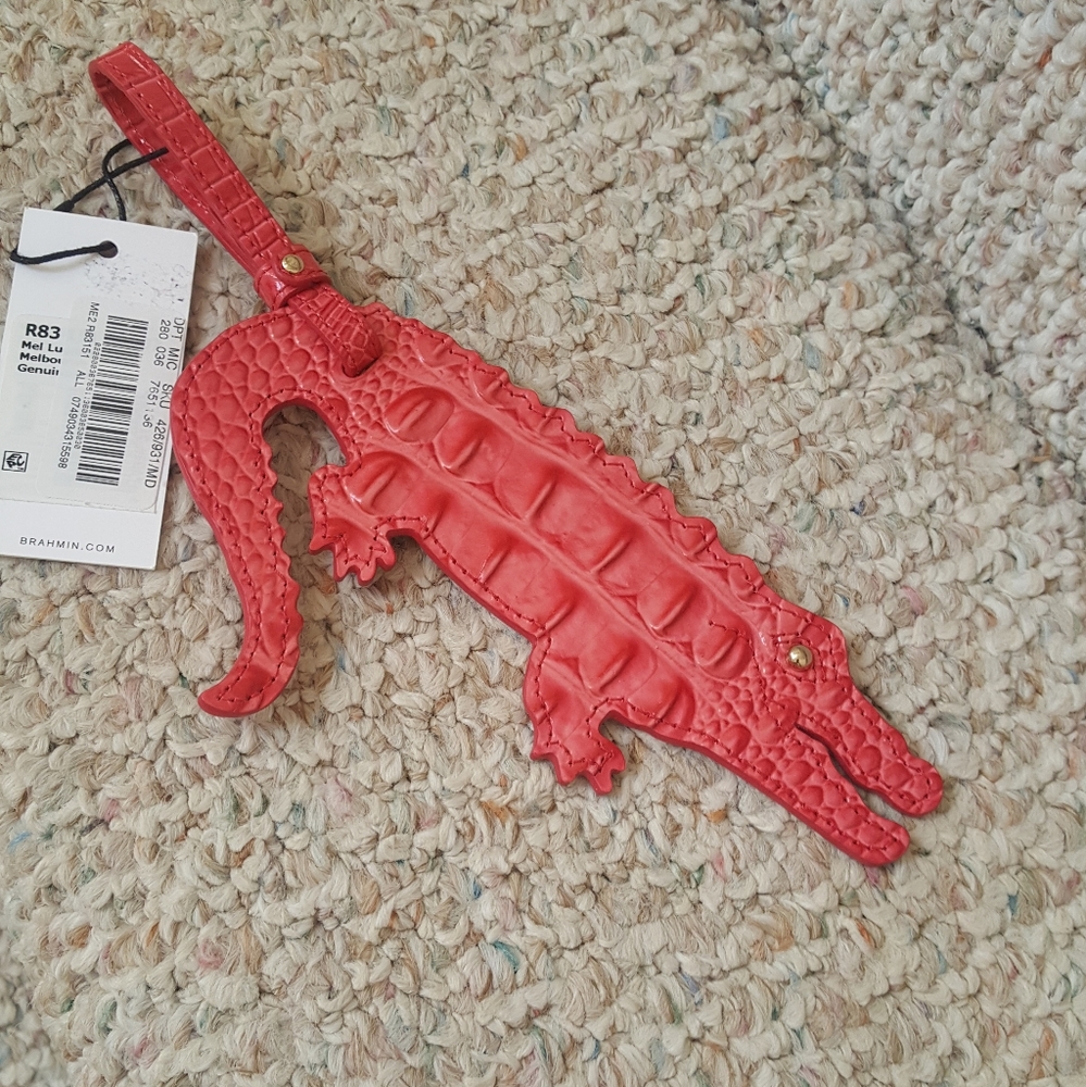 Brahmin luggage tag